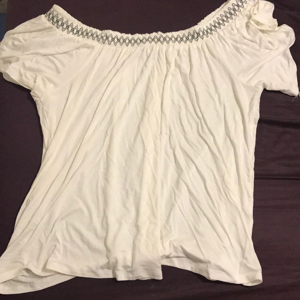 Torrid off the shoulder top